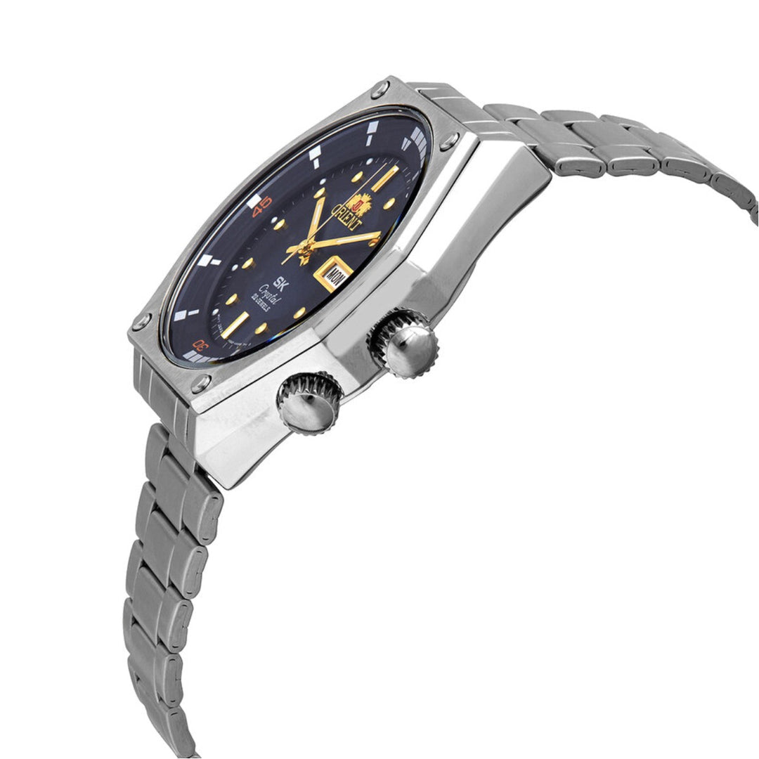 Orient Neo 70’s Revival RA-AA0B03 Automatic Men’s Watch Blue Dial Stainless Steel Bracelet