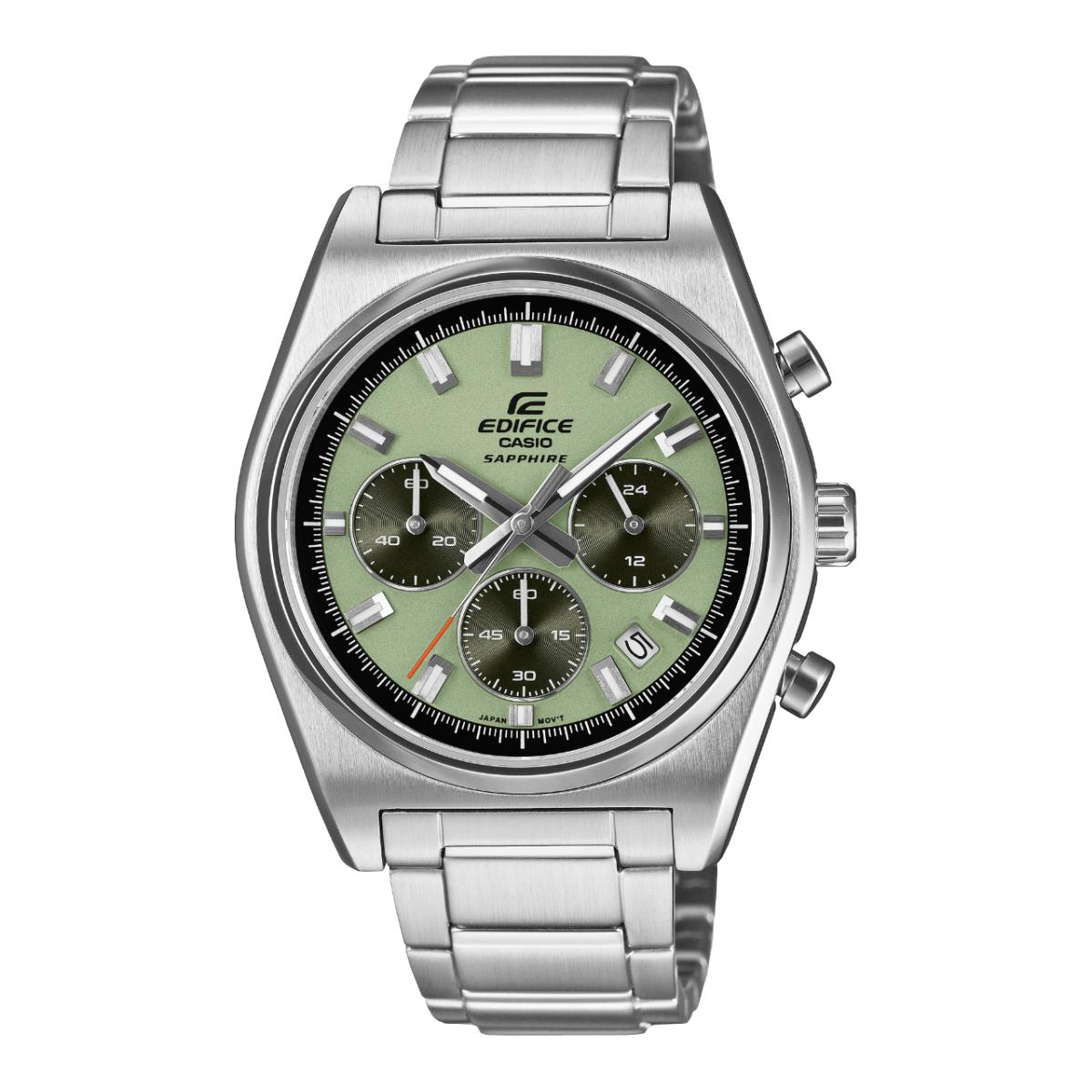 Casio Edifice EFB-730D Series Sapphire Crystal Analog Chronograph Men's Watch