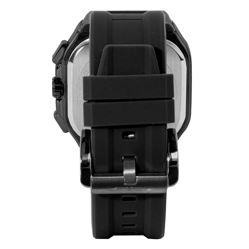 BLADE Glide Noir 3753G5NNN Men’s Multifunction Watch – Black Dial, Stainless Steel Case & Silicone Strap