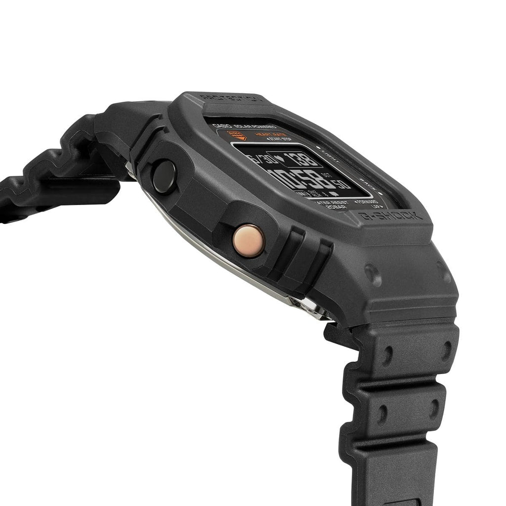Casio G-SHOCK G-SQUAD DW-H5600-1 Digital Smart Fitness Watch | Black Resin Strap