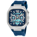BLADE Glide Navy 3753G5SBB Men’s Multifunction Watch – Blue Dial, Stainless Steel Case & Silicone Strap