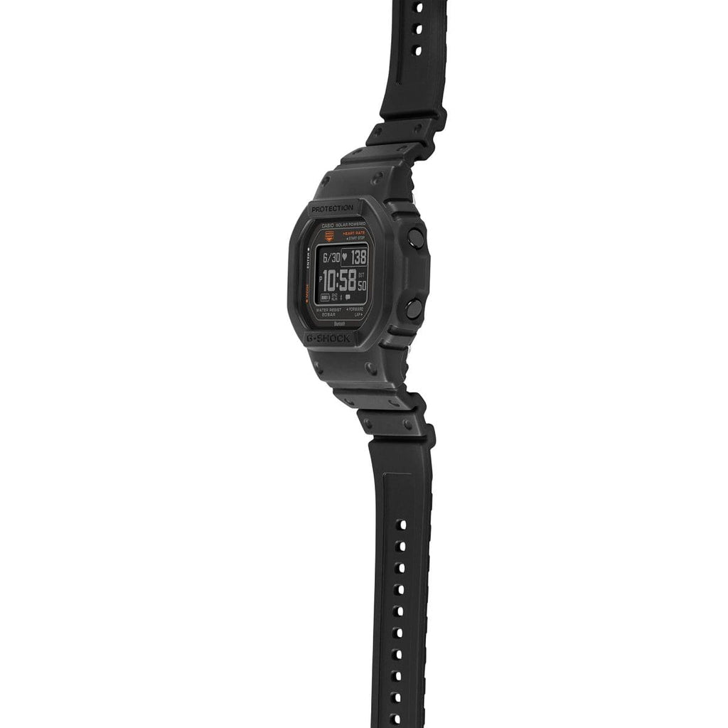 Casio G-SHOCK G-SQUAD DW-H5600-1 Digital Smart Fitness Watch | Black Resin Strap
