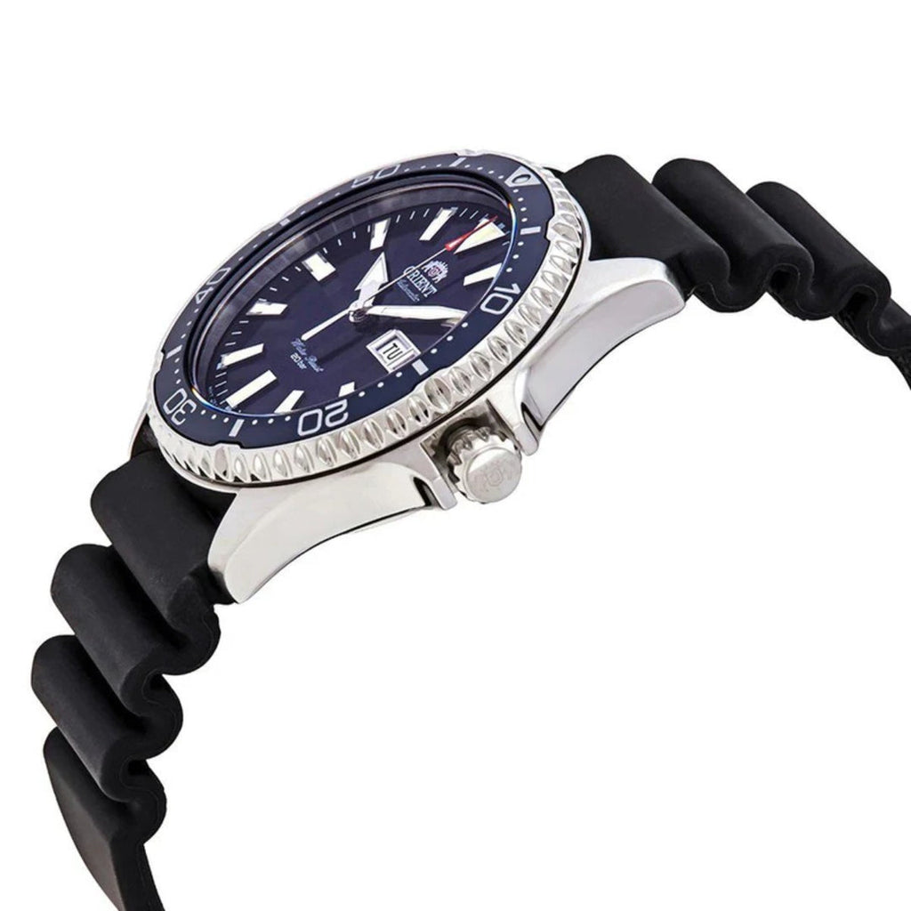 Orient Mako Automatic Diver Watch RA-AA0007L19B Blue Dial Black Rubber Strap 41.8mm 200M