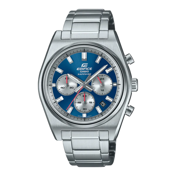 Casio Edifice EFB-730D Series Sapphire Crystal Analog Chronograph Men's Watch
