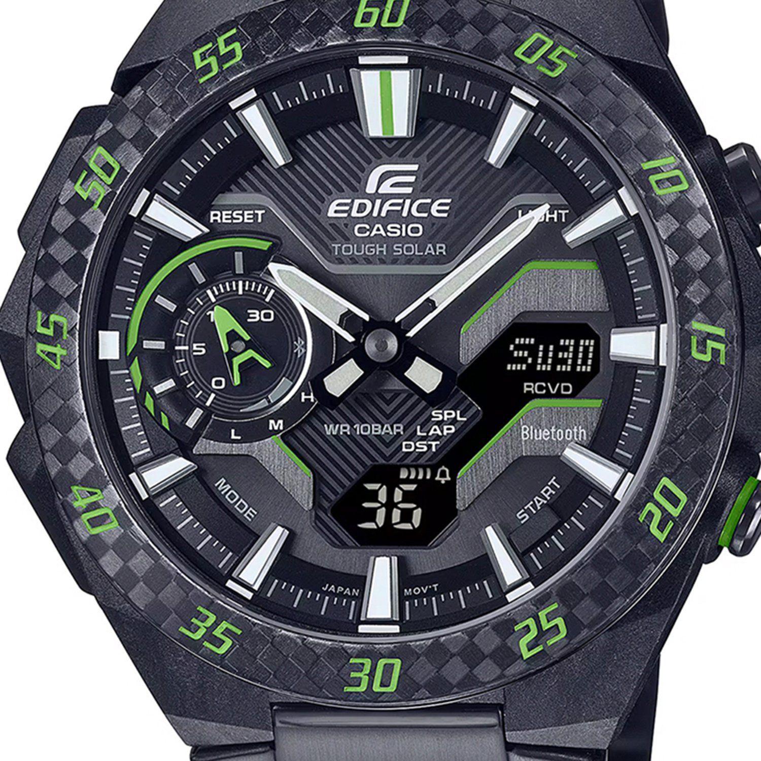 Casio Edifice ECB-2200RC-1A3 Bluetooth Tough Solar WINDFLOW Racing Colors Men's Watch