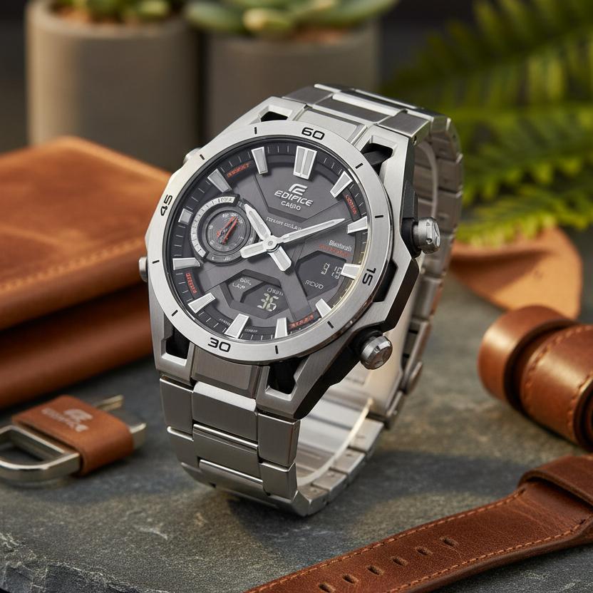 Casio Edifice ECB-2300D-1ADF Bluetooth Tough Solar Men's Watch