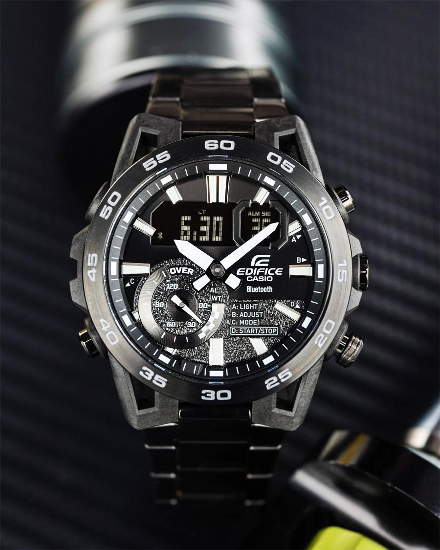 Casio Edifice ECB-40BK-1AUDF Bluetooth Smartphone Link Men's Watch