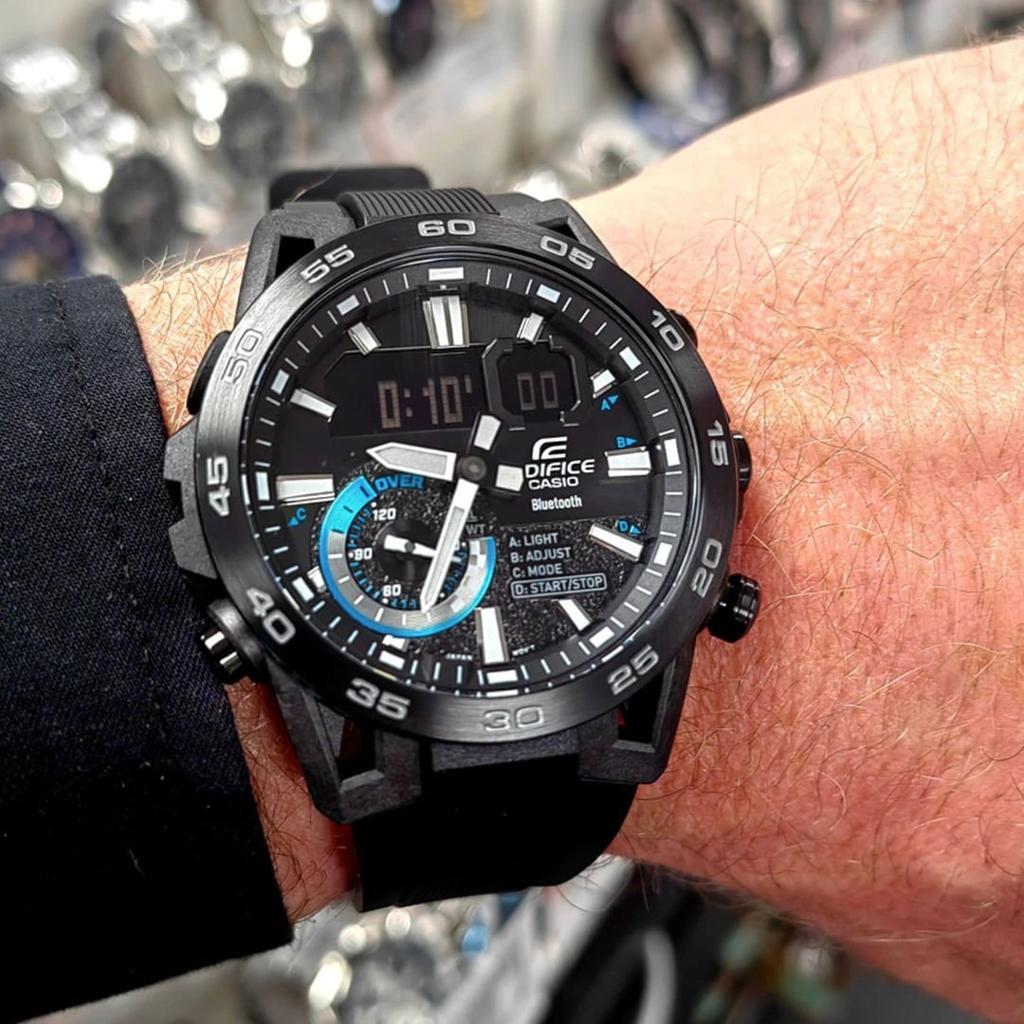 Casio Edifice ECB-40PB-1AUDF Bluetooth Smartphone Link Men's Watch