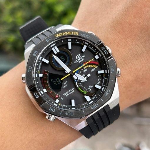 Casio Edifice ECB-950MP-1ADF Tough Solar Bluetooth Smartphone Link Racing Multicolor Men's Watch