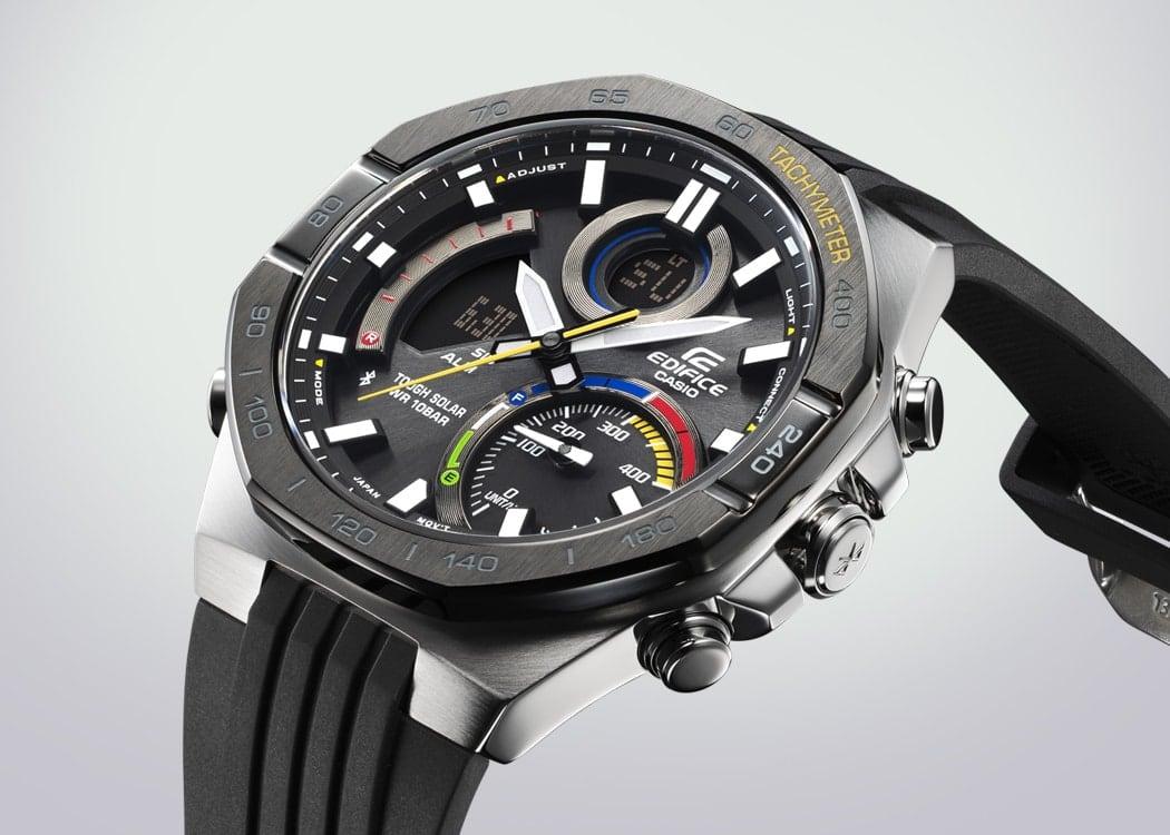 Casio Edifice ECB-950MP-1ADF Tough Solar Bluetooth Smartphone Link Racing Multicolor Men's Watch