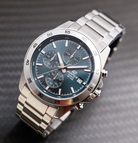 Casio Edifice EFR-526D-2AVUDF Greyish Blue Dial Analog Chronograph Men's Watch