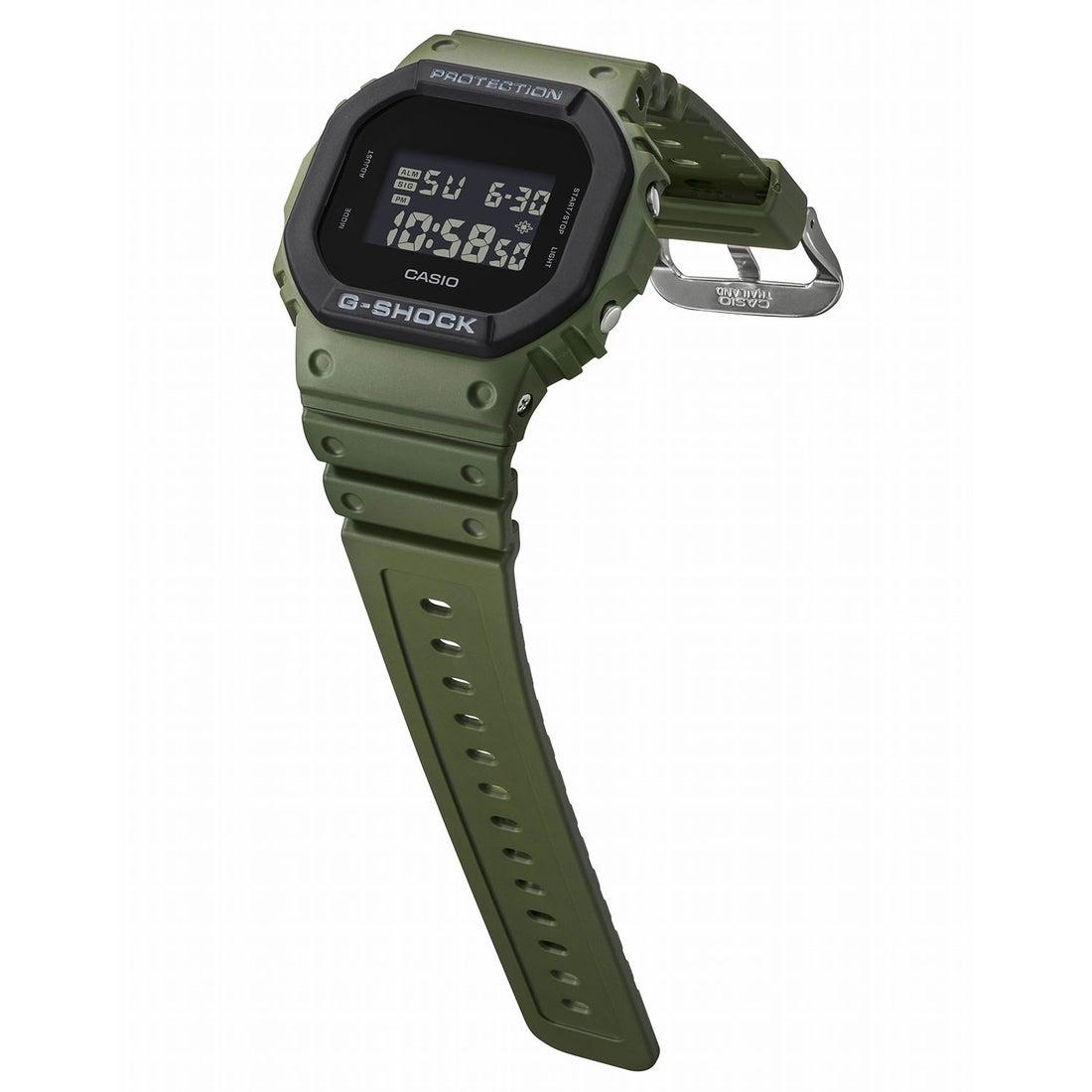 Casio G-SHOCK DW-5610UU-3D Olive Green Digital Bio-Based Resin Unisex Watch