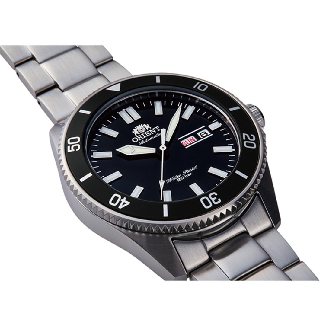 Orient Big Mako Automatic Diver Watch RA-AA0008B19B Black Dial Stainless Steel 41.8mm 200M