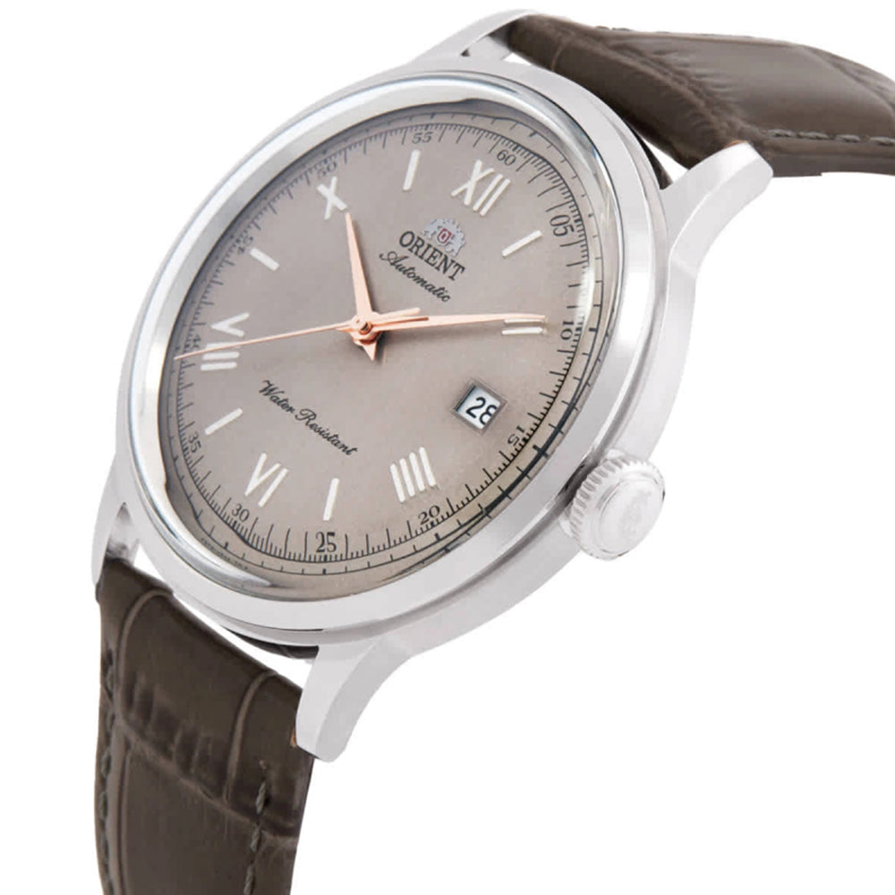 Orient Bambino Version 2 RA-AC0025N30B Automatic Men’s Watch Beige Dial Leather Strap