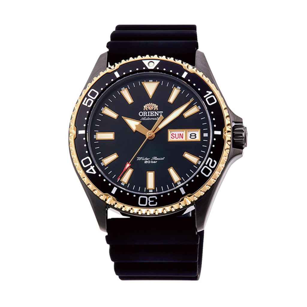 Orient Mako Automatic Diver Watch RA-AA0005B19B Black Dial Black Rubber Strap 41.8mm 200M