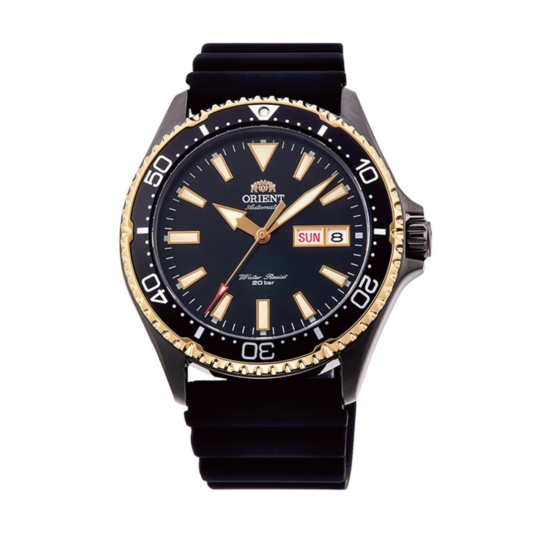 Orient Mako Automatic Diver Watch RA-AA0005B19B Black Dial Black Rubber Strap 41.8mm 200M