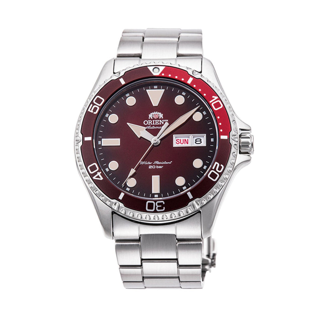 Orient Vintage Diver 2022 Automatic Watch RA-AA0814R19B Red Gradient Dial Stainless Steel 41.8mm 200M
