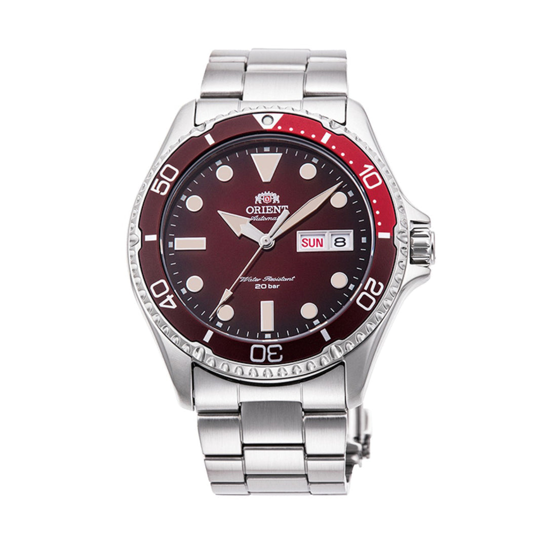 Orient Vintage Diver 2022 Automatic Watch RA-AA0814R19B Red Gradient Dial Stainless Steel 41.8mm 200M
