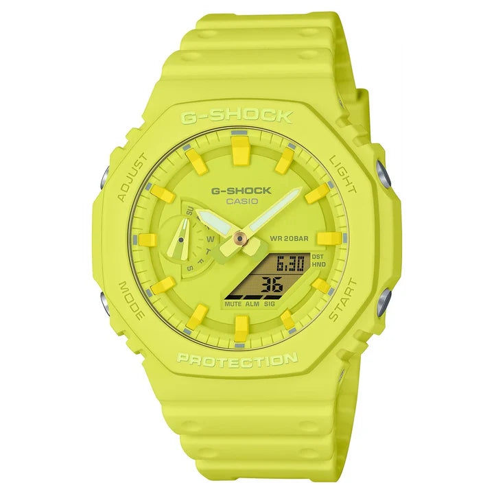 Casio G-SHOCK GA-2100 SERIES Analog-Digital Carbon Core Watch