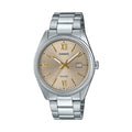 Casio MTP-1302DD-9AVDF Men’s Analog Stainless Steel Watch – Champagne Dial | 50M Water Resistant
