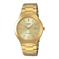 Casio MTP-1170N-9ARDF Standard Collection Men’s Analog Watch | Gold Sunray Dial | Gold Ion-Plated Stainless Steel | Date Display
