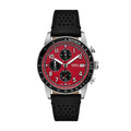 Fossil Sport Tourer Chronograph Men’s Leather Strap Watch FS6086 | Date Display | 42mm
