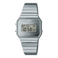 Casio Vintage A700WEV-7ADF Silver Digital Watch | Ultra-Slim Stainless Steel Bracelet