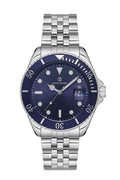 David Guner DG-8230GA-A3 Blue Dial Stainless Steel Men’s Watch