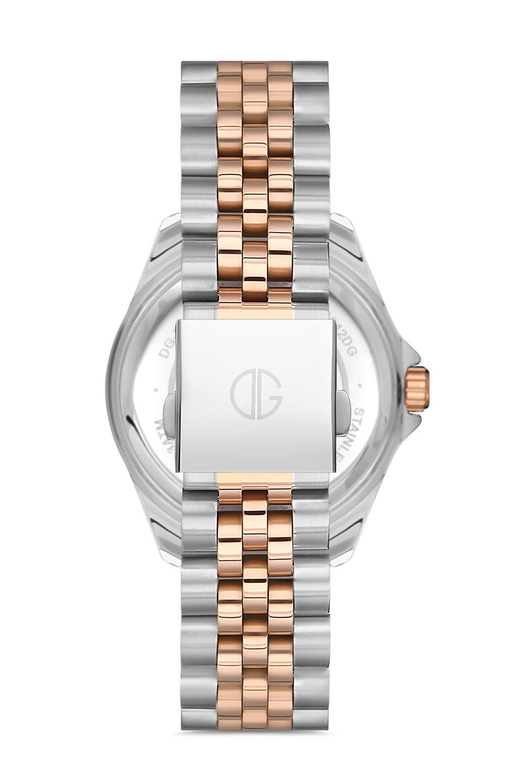 David Guner DG-8230GA-E2 Black Dial Two-Tone Stainless Steel Men’s Watch – 42mm