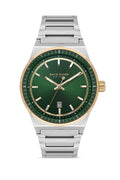 David Guner DG-8890GA-D10 Green Dial Stainless Steel Men’s Watch – 41mm