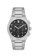 David Guner DG-8861GA-A2 Black Dial Stainless Steel Multifunction Men’s Watch – 46mm