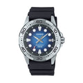 Casio MTD-140-2AVDF Men’s Analog Watch | Blue Dial | 100M Water Resistant | Resin Strap