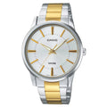Casio Enticer MTP-1303SG-7A Men’s Watch | Silver Dial Two-Tone Stainless Steel | 50M Water Resistant