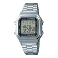 Casio Vintage A178WA-1ADF Digital Unisex Watch | Stainless Steel Bracelet | 10-Year Battery