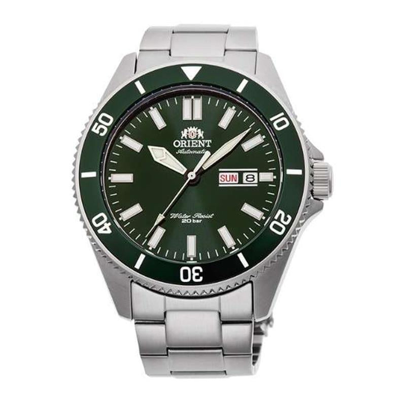 Orient Mako RA-AA0914E19B Automatic Men’s Dive Watch – Green Dial | 41.8mm | 200M Water Resistant