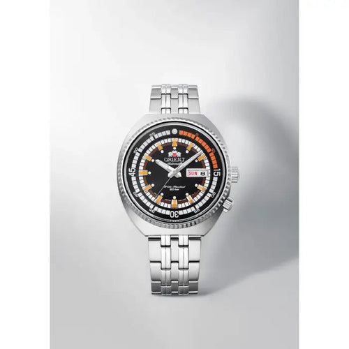 Orient Neo Classic Sports RA-AA0E05B Automatic Men’s Watch – Black Dial | Stainless Steel | 200M Water Resistant
