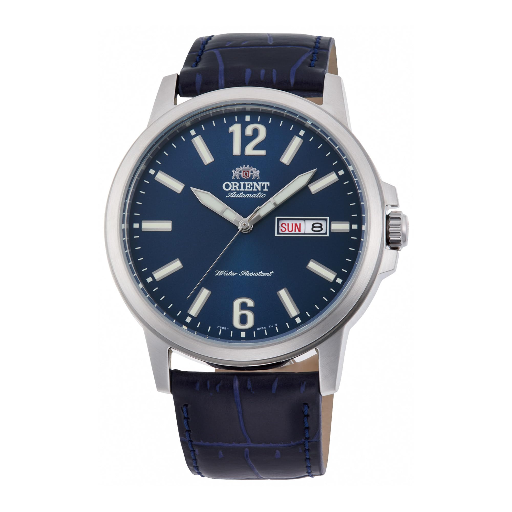Orient Contemporary Commuter RA-AA0C05L Automatic Men’s Watch Blue Dial Leather Strap