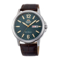 Orient Contemporary RA-AA0C06E19B Automatic Men’s Watch Green Sunburst Dial Leather Strap