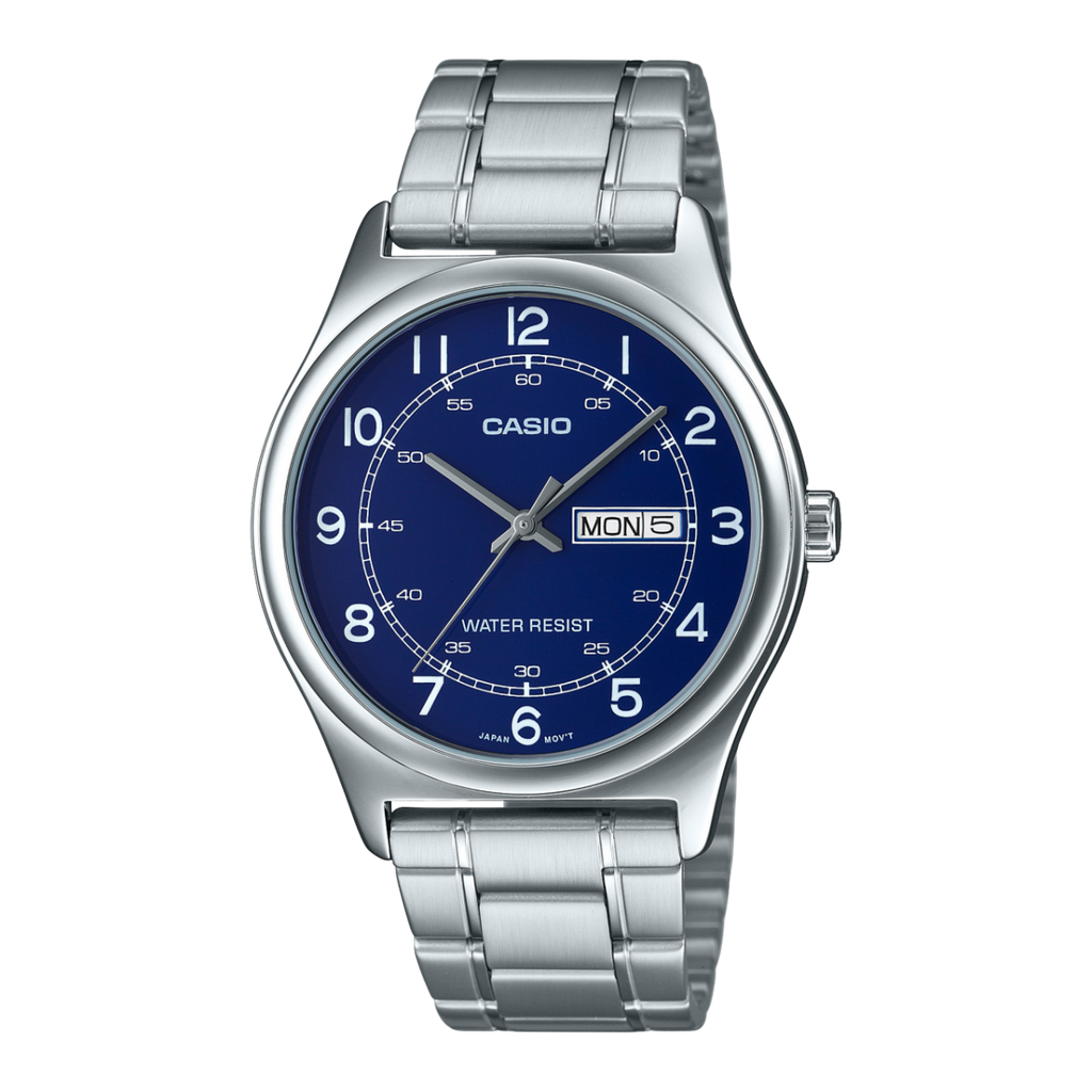 Casio MTP-V006D Men’s Analog Stainless Steel Quartz Watch