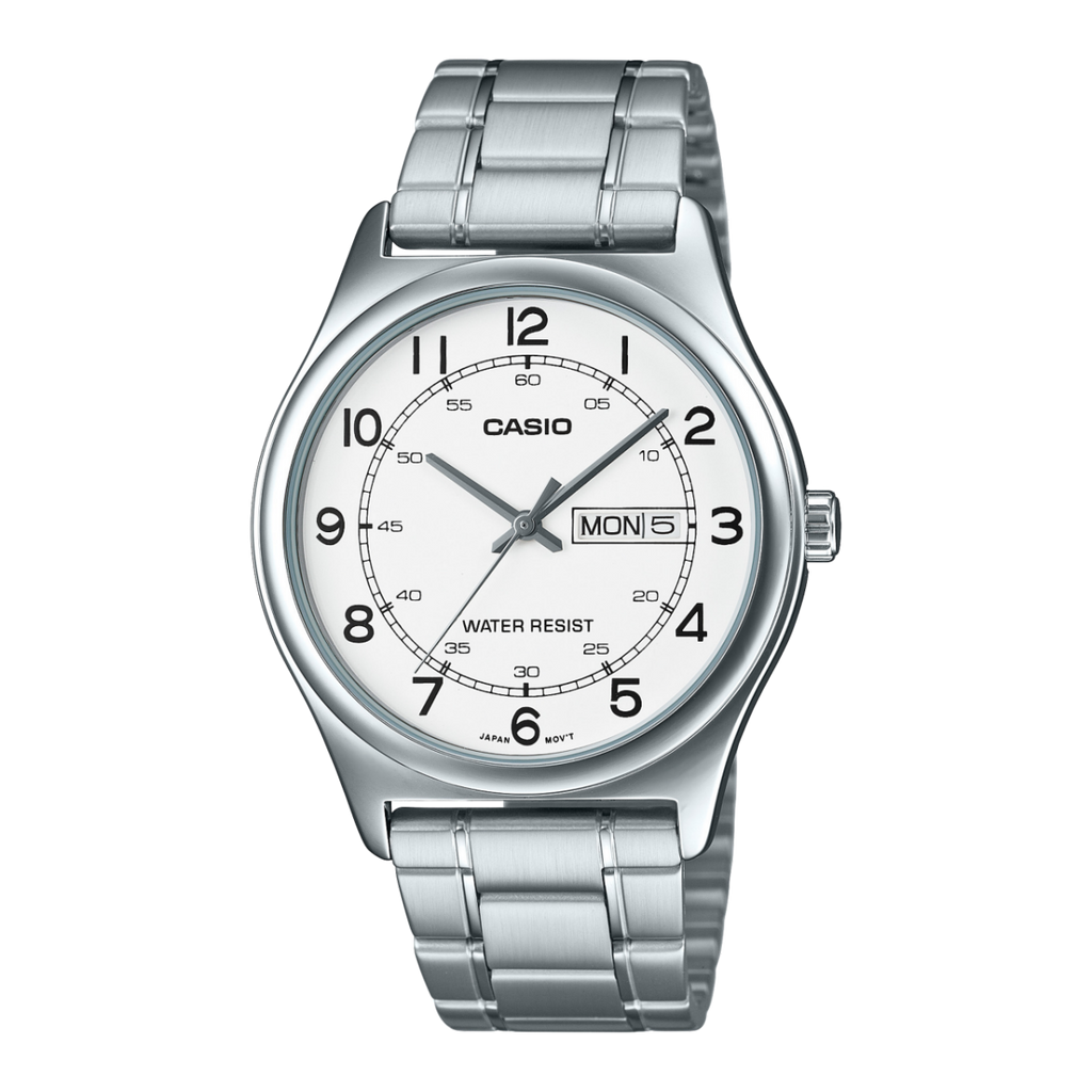Casio MTP-V006D Men’s Analog Stainless Steel Quartz Watch
