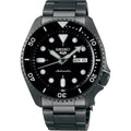 Seiko 5 Sports SRPD65K1 Automatic Men’s Watch | Black Dial Gunmetal Stainless Steel | 42.5mm