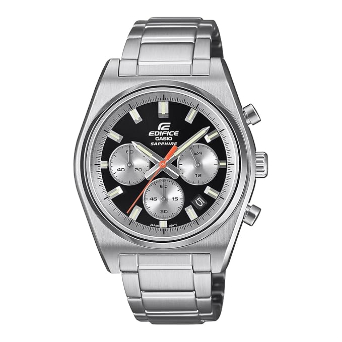 Casio Edifice EFB-730D Series Sapphire Crystal Analog Chronograph Men's Watch