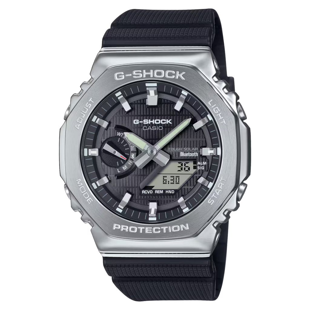 Casio G-SHOCK G-STEEL GBM-2100 SERIES Analog-Digital Tough Solar Bluetooth Watch