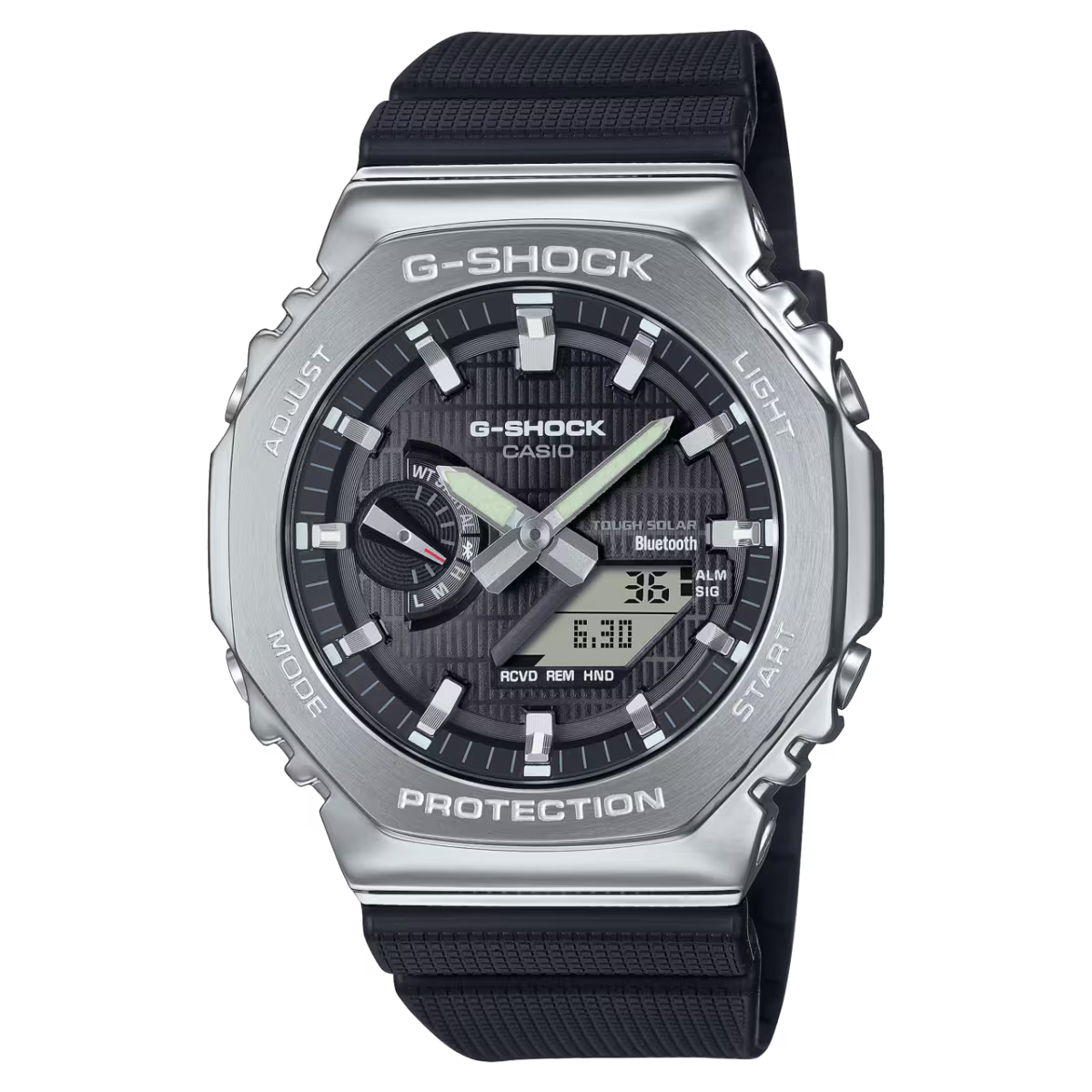 Casio G-SHOCK G-STEEL GBM-2100 SERIES Analog-Digital Tough Solar Bluetooth Watch
