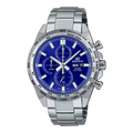 Casio Edifice EFR-574D-2AVUDF Blue Dial Stainless Steel Analog Chronograph Men's Watch